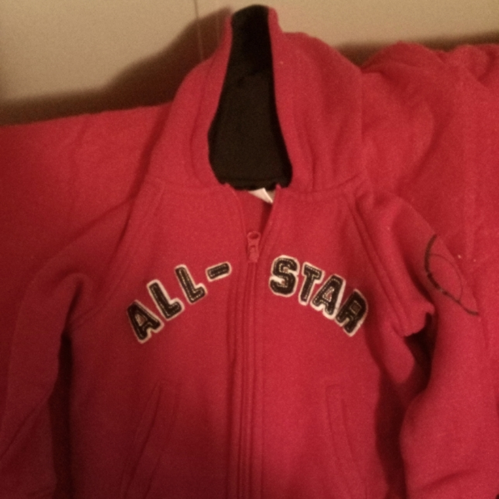 Boys all-star 24months zip up hoodie